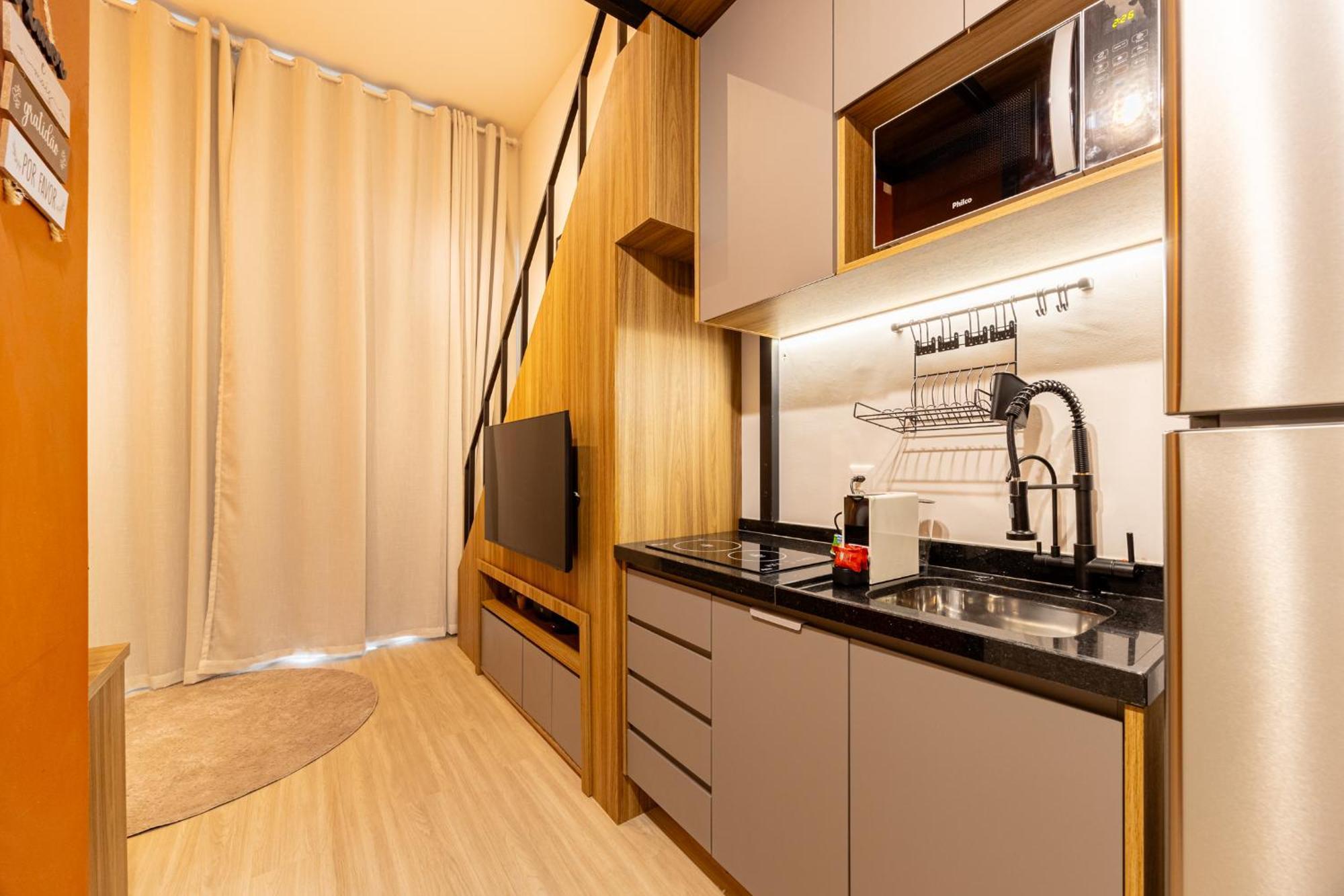 Apartment Easy Star - Belo Com Mezanino No Coracao Do Brooklin - Mo01i Sao Paulo