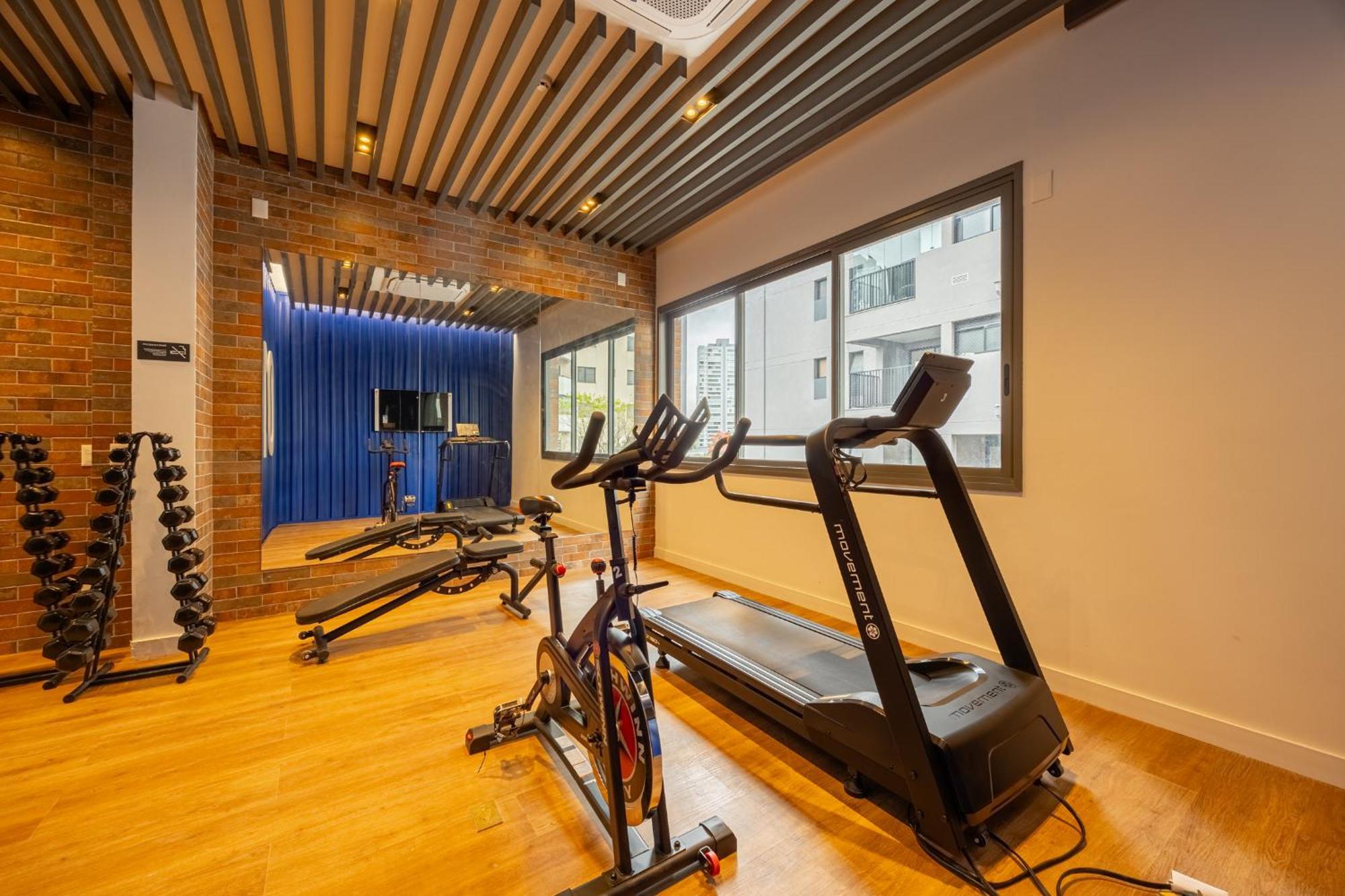 Apartment Easy Star - Belo Com Mezanino No Coracao Do Brooklin - Mo01i *