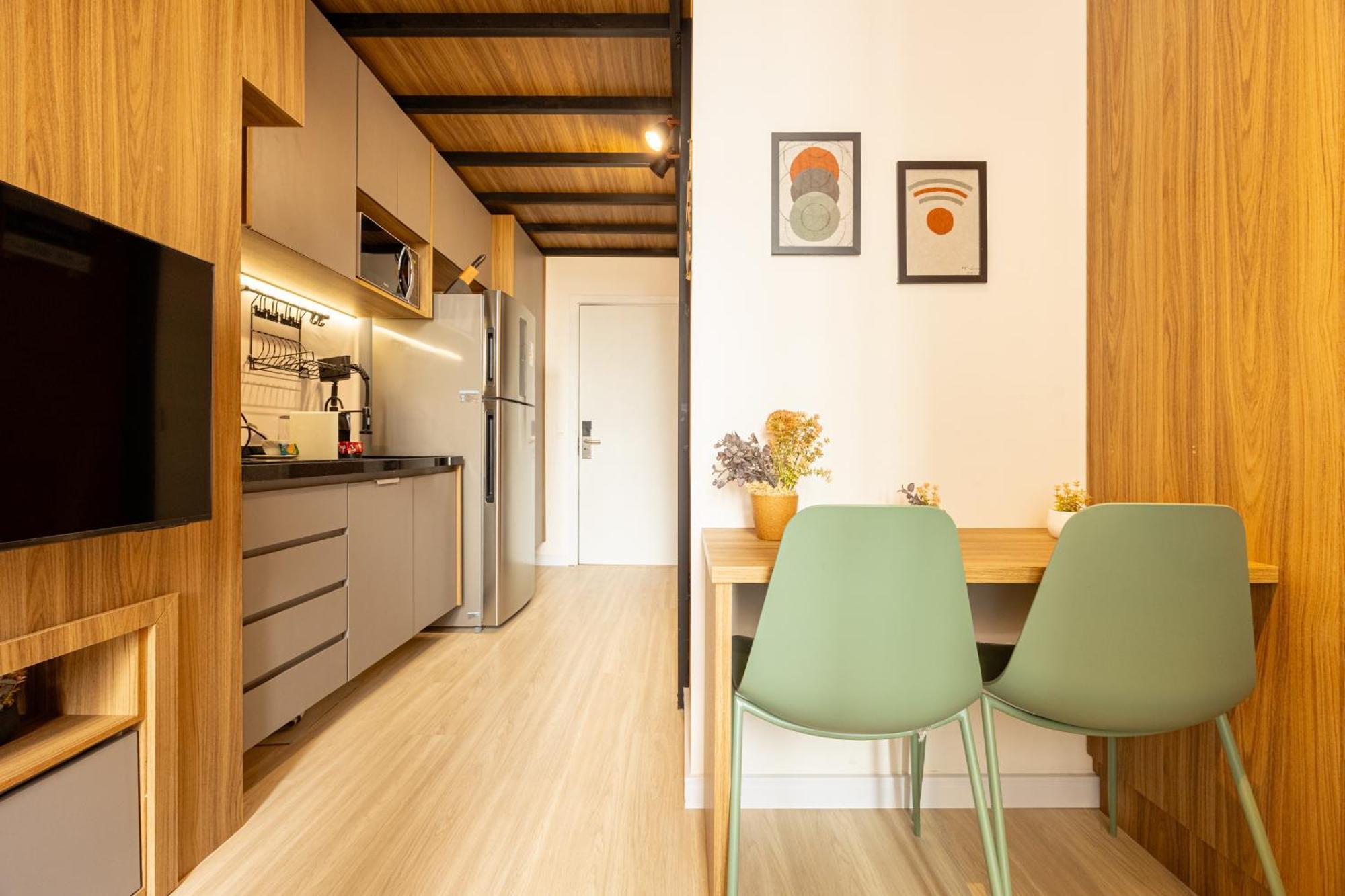 Apartment Easy Star - Belo Com Mezanino No Coracao Do Brooklin - Mo01i