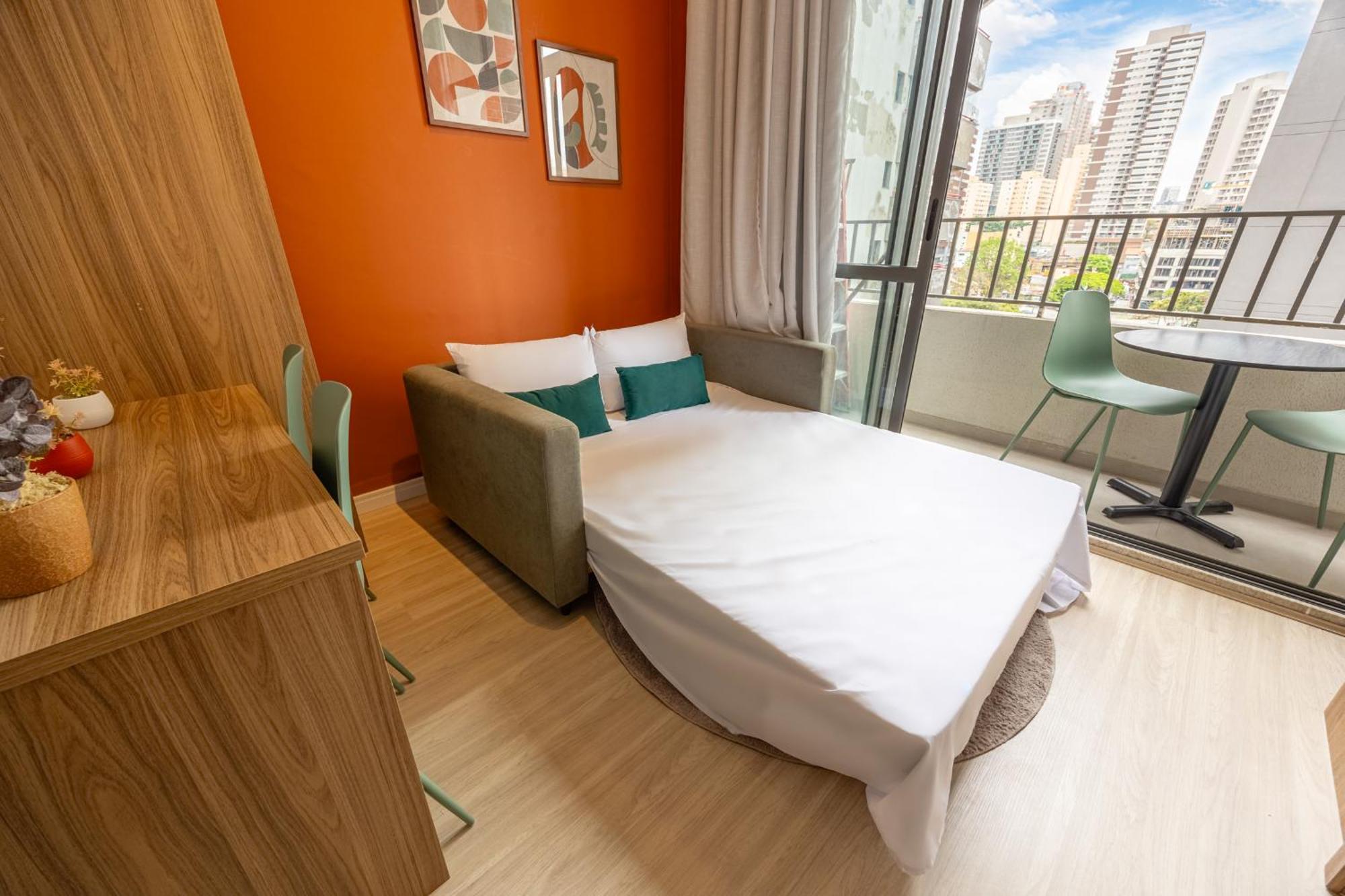 Easy Star - Belo Com Mezanino No Coracao Do Brooklin - Mo01i Apartamento São Paulo
