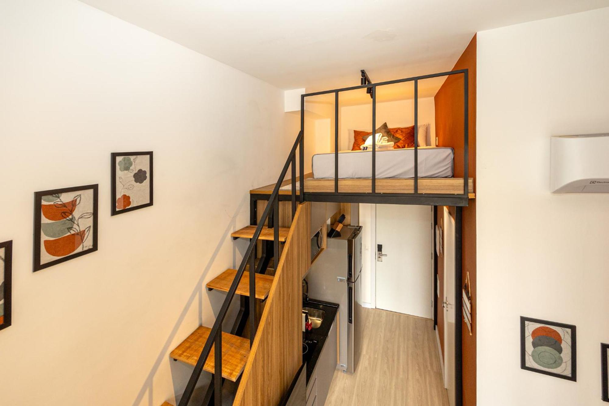Apartamento Easy Star - Belo Com Mezanino No Coracao Do Brooklin - Mo01i São Paulo